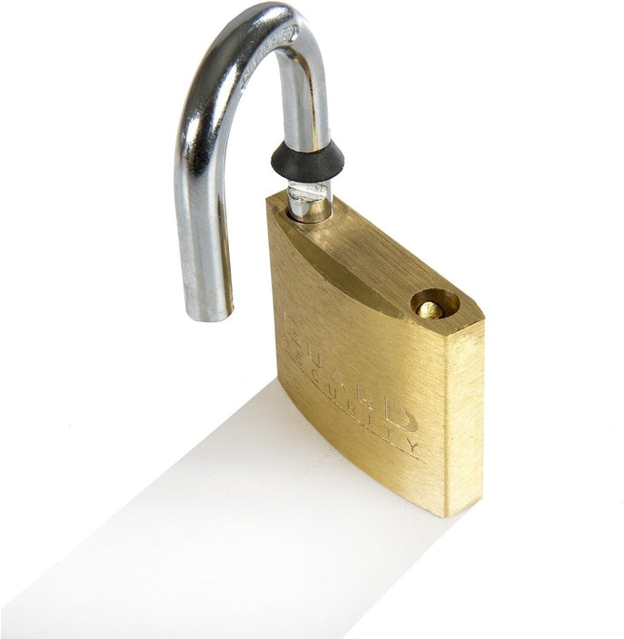 TRADE GEAR Keyed Alike Padlock 30 40 50 60mm Brass All Same Key 3 Keys