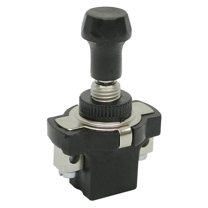 VOLTFLOW Off/On Push/Pull Switch - 16 Amp 12 /24Volt 0.5mm-12mm Clamp Length