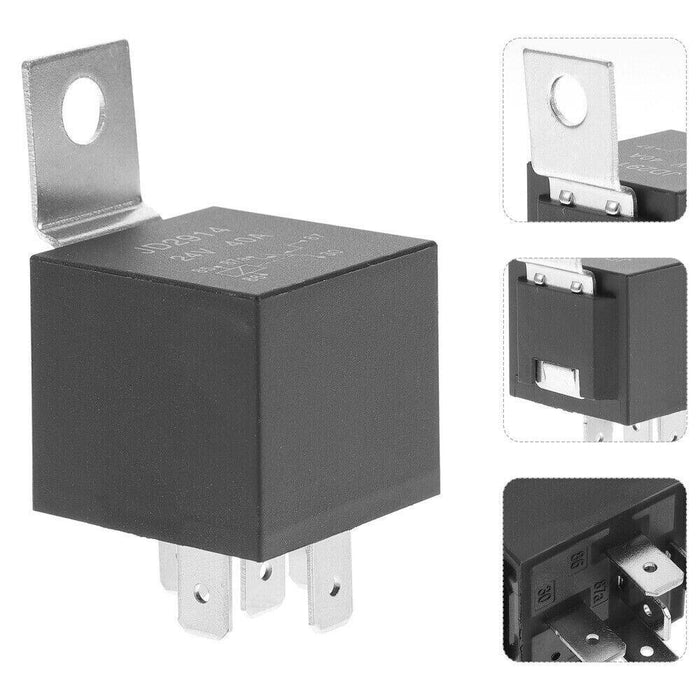 VOLTFLOW  12/24V 40A NORMALLY OPEN 4 PIN RELAY WITH RESISTOR 68004BL