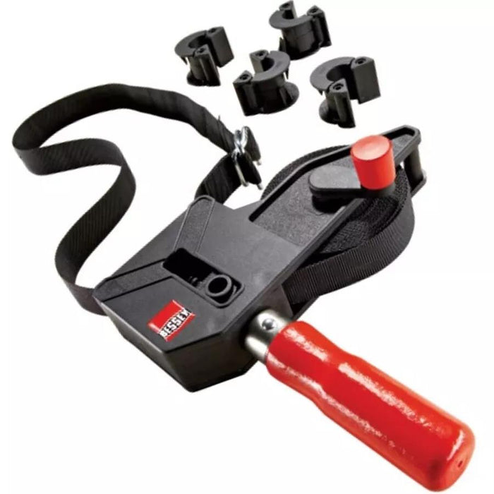 VAS-23+2K Variable Angle Strap Clamp with 2K Composite Handle, 23', Black/Red