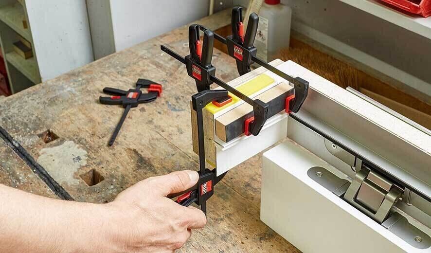 Bessey 150/300/450/600/900mm One Handed Mini Clamp 1200N Ergonomic Soft Grip