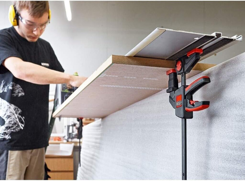 Bessey 150/300/450/600/900mm One Handed Mini Clamp 1200N Ergonomic Soft Grip