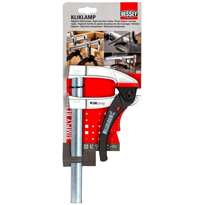 Bessey 120/160/200/250/300/400mm Quick Action Lever Magnesium Made in Germany