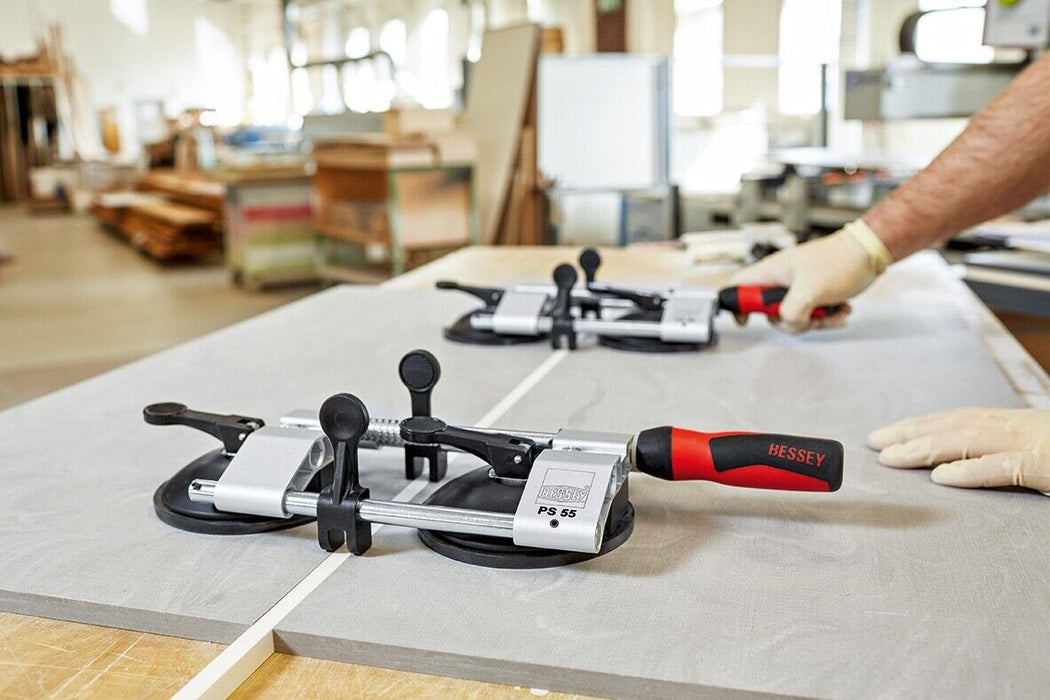 BESSEY PS55 Solid Surface Seaming Suction Pad Clamp Tool For Joining Worktops