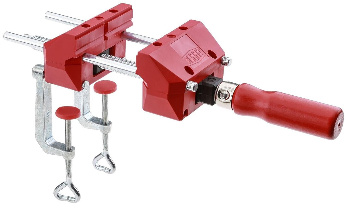 Bessey S10-ST Mini Vice Clamp 3.94In, Red/Silver/BLACK 100x90mm