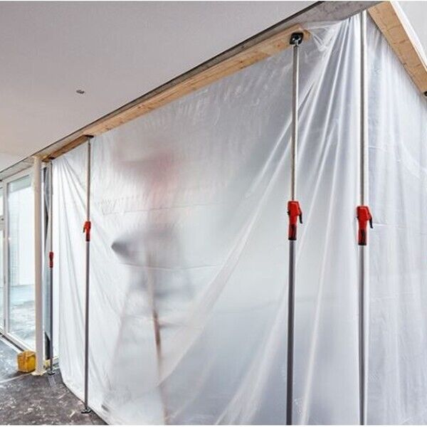 Bessey 2500/3000/3700mm Telescopic Drywall Support non-slip PVC -45° to +45°