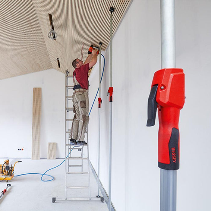Bessey 2500/3000/3700mm Telescopic Drywall Support non-slip PVC -45° to +45°