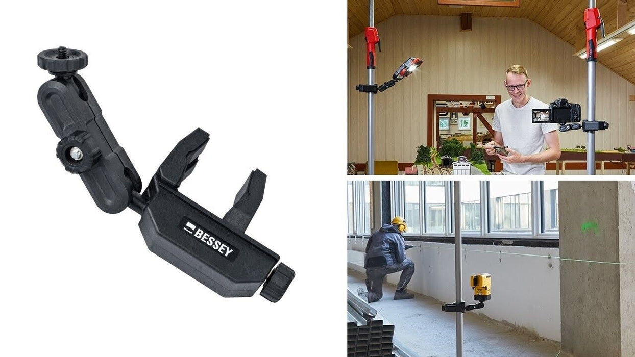 Bessey MULTI-FUNCTION/LASER SUPPORT FOR STE Stable Mounting Easy Connection