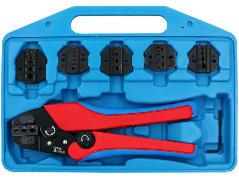 T&E Tools Ratcheting Crimping Pliers Ferrule Pliers Crimping Plier Made Taiwan