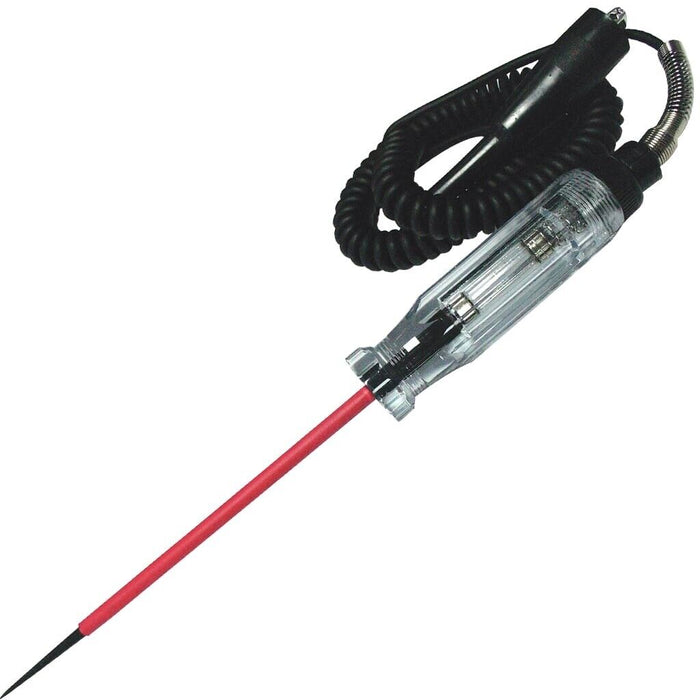 T&E Tools Heavy-Duty Professional 6-12V Long Probe Circuit Tester Made in Taiwan