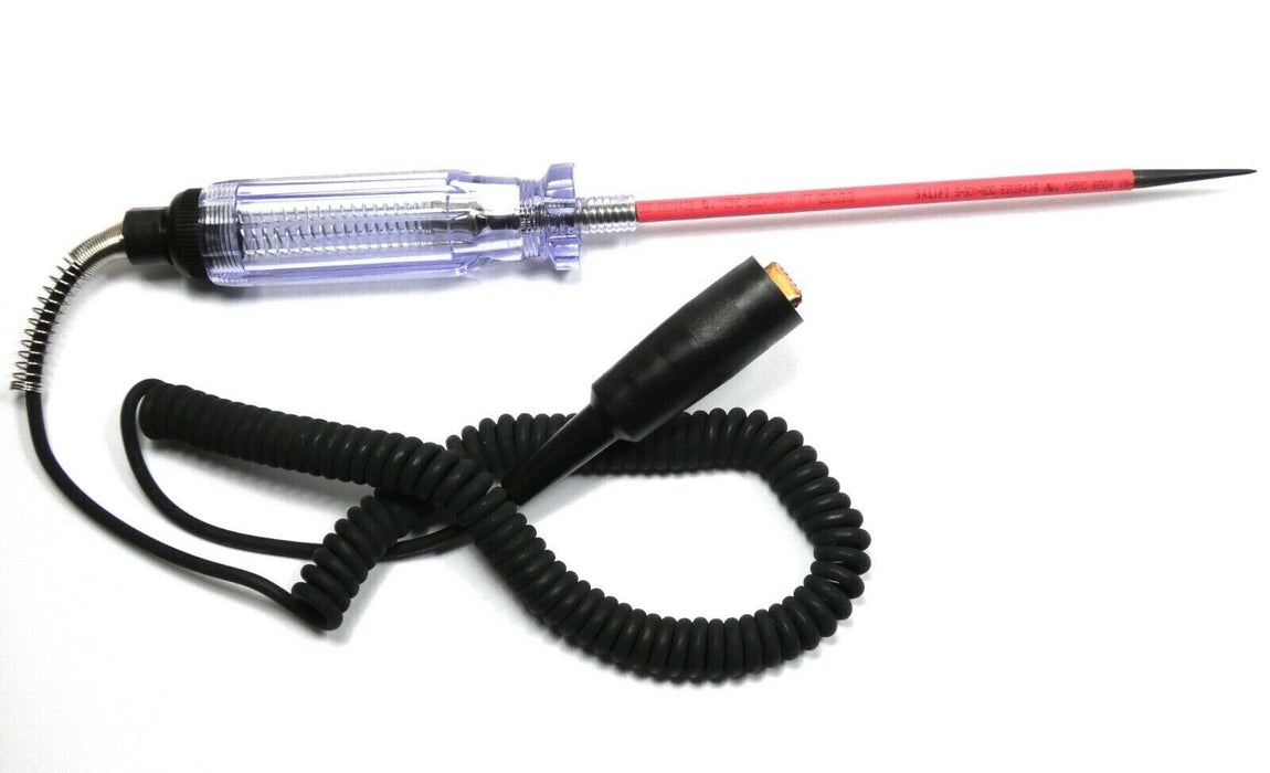 T&E Tools Heavy-Duty Professional 6-12V Long Probe Circuit Tester Made in Taiwan