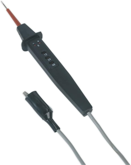 T&E Tools LED Display 6 /12/24V Car Check Circuit Tester Made in Taiwan 900mmL