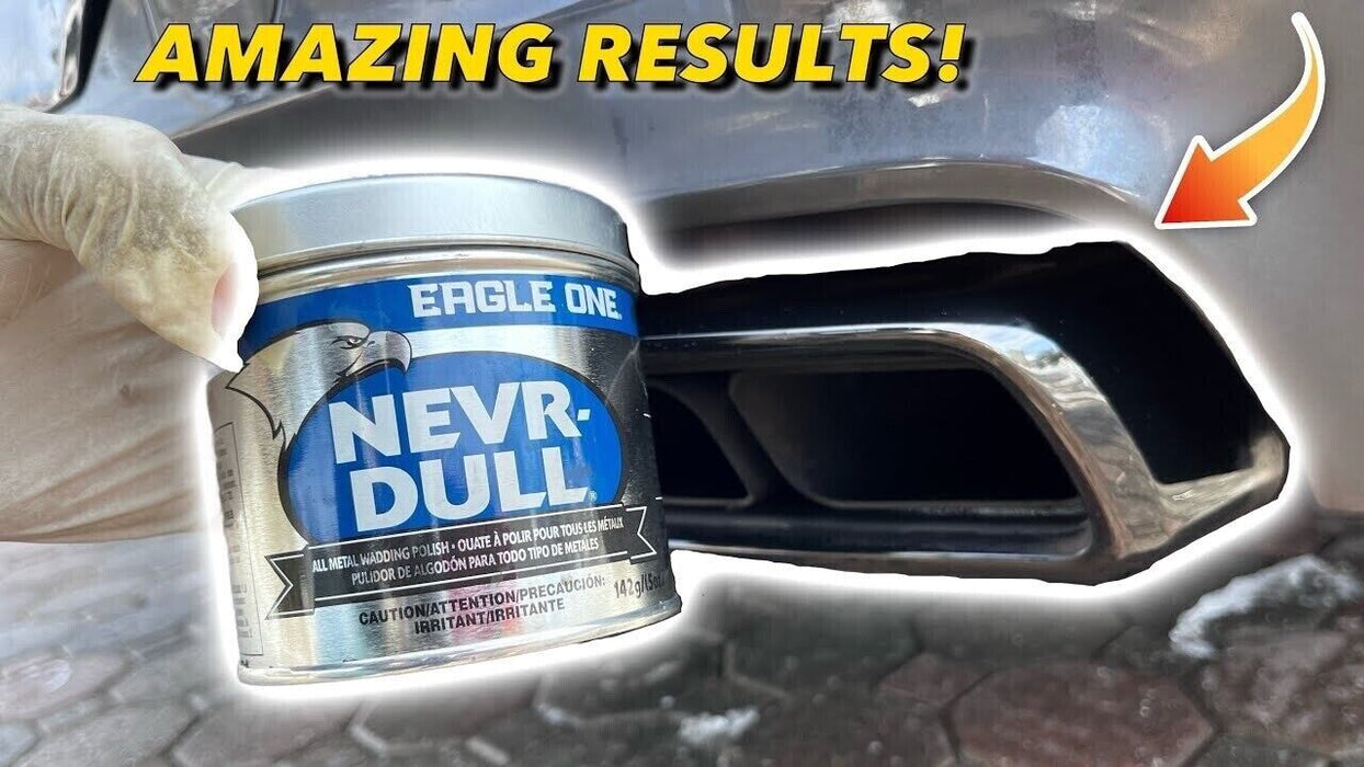 Nevr Dull Magic Wadding Never Polish Metal Auto Truck House Cleaning Rust Shine