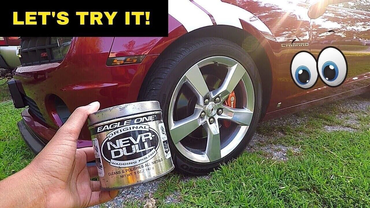 Nevr Dull Magic Wadding Never Polish Metal Auto Truck House Cleaning Rust Shine