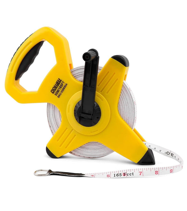 TAJIMA 13mm SYMRON-R PVC Coating FIBREGLASS OPEN REEL TAPE MEASURE 30/50/100M