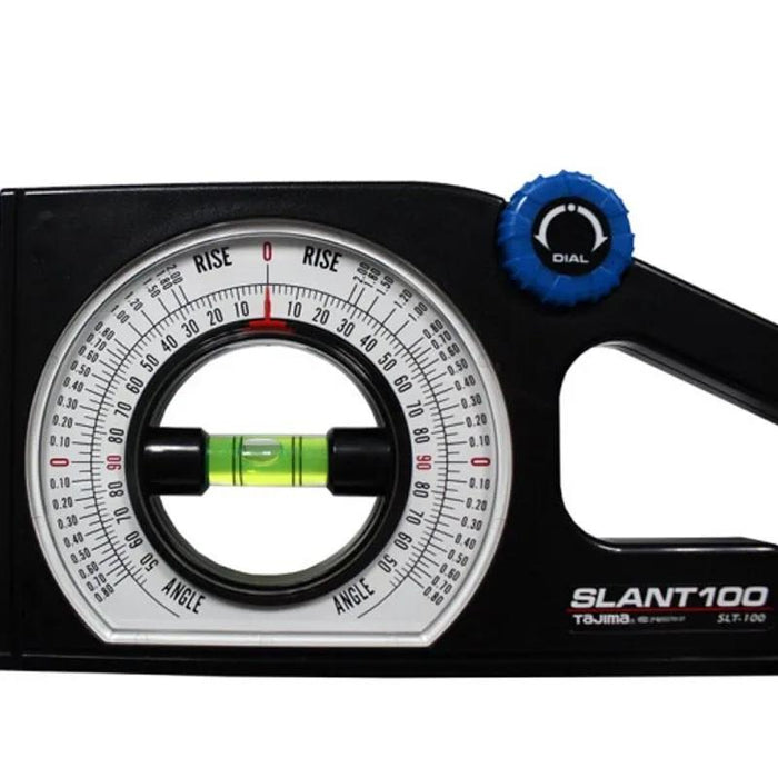 TAJIMA SLANT RULE Rotary Angle Meter MWITH MAGNET "SLANT 100"  MADE IN JAPAN