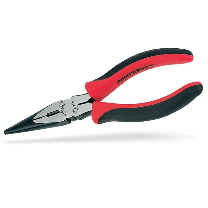 T&E Tools High Quality 8" Long Nose Spring Joint Pliers Made in Taiwan