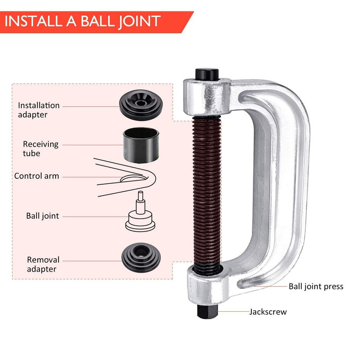 T&E Tools Master Universal Ball Joint Service Kit Made in Taiwan J7260