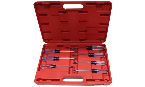 T&E Tools Acetate Torx-r Screwdriver 7 Piece Set Made in Taiwan T10-T40 A5146