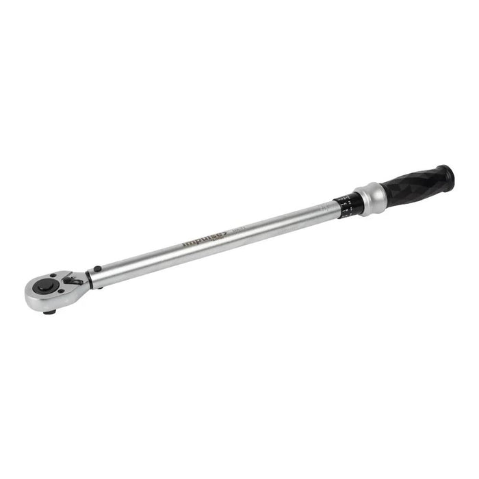 T&E Tools 6-30Nm  x 1/4"Dr Flex-Head Clicker Torque Wrench Made in Taiwan